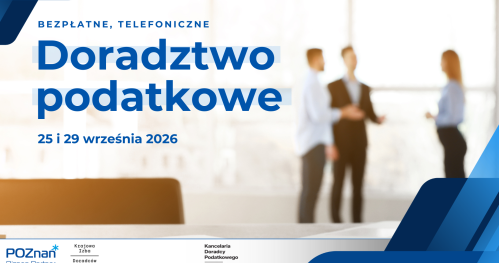 Bezpłatne konsultacje podatkowe - wrzesień 2026