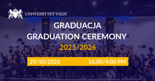 Graduacja dla LICENCJATÓW - absolwentów Wydziałów: Nauk Medycznych i Nauk o Zdrowiu / Nauk Społecznych / Nauk o Człowieku / Nauk Humanistycznych i Sztuki (English version below)